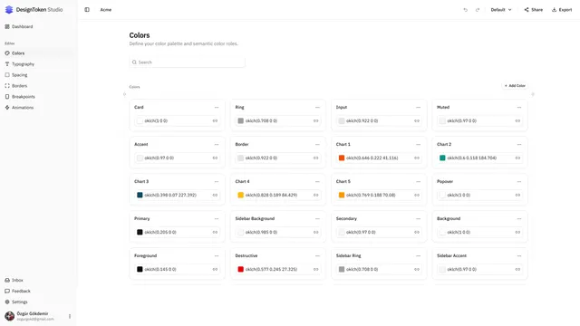 Design system platform.